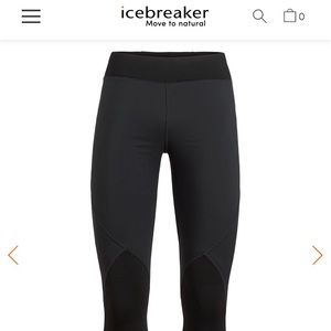 NWT icebreaker Tech Train Hybrid Tights